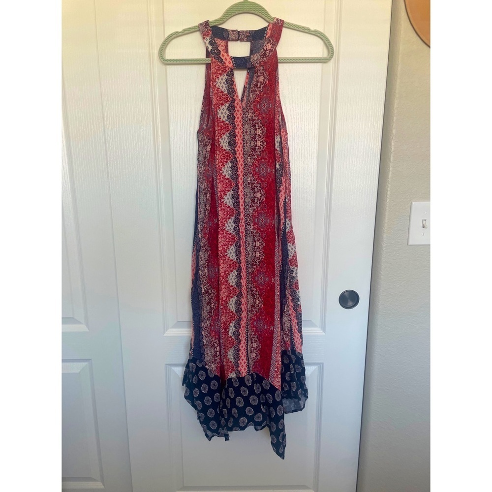 Maurices high neck hanky hem dress - Picture 2 of 7
